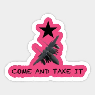 Mudhen come and take it Sticker